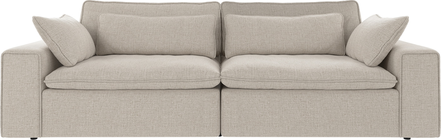 -personers Sofa Rowico Rawlins Maxi Lysegrå Robin   Polyester Med Nozag-fjedre   Pocket-hynder