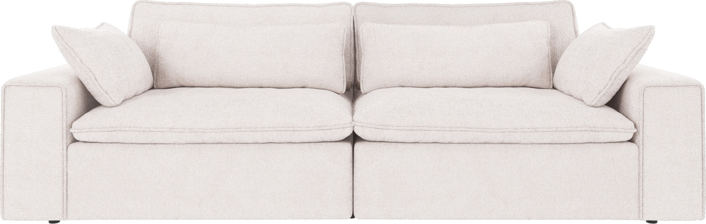 -personers Sofa Maxi Rowico Rawlins Skandinavisk Design   Hvidt Greg   Polyester H85ã B259ã D116