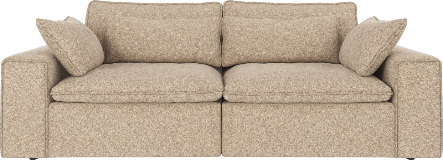 -personers Sofa Rowico Rawlins   Beige Bobby Stof Fsc-ramme H85xb226xd116