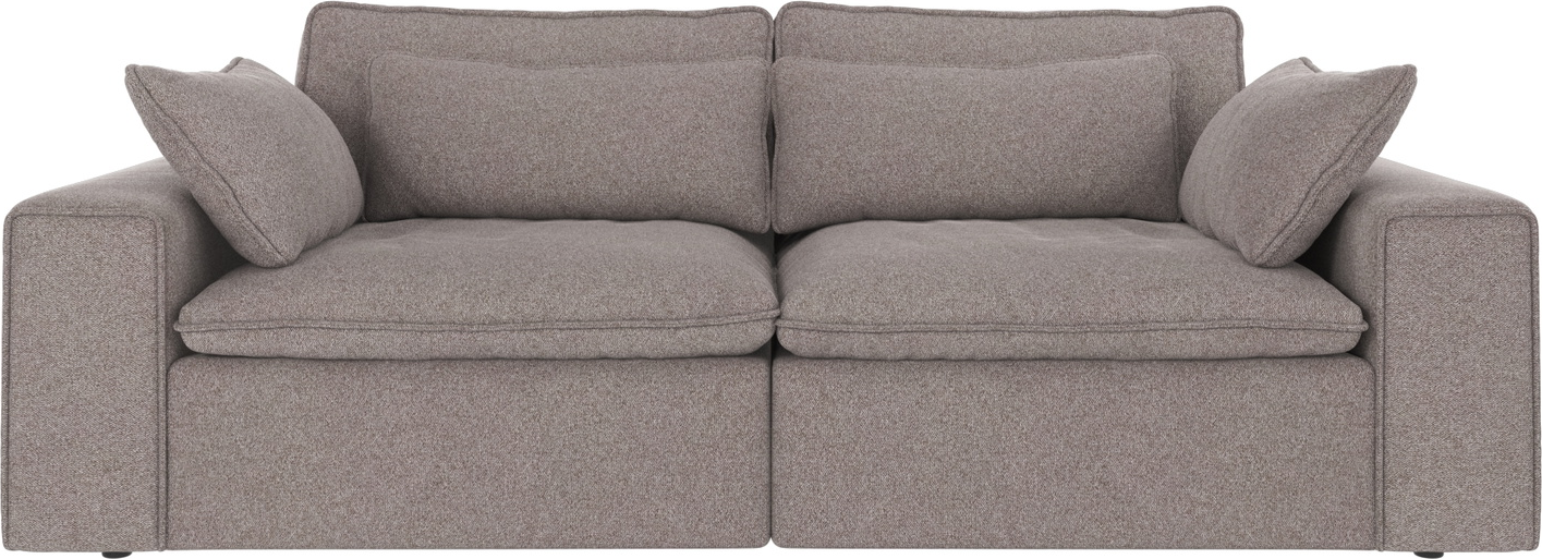 -personers Sofa Rowico Rawlins   Blødt Brenda-stof Gråbeige 100  Polyester 226   Bred
