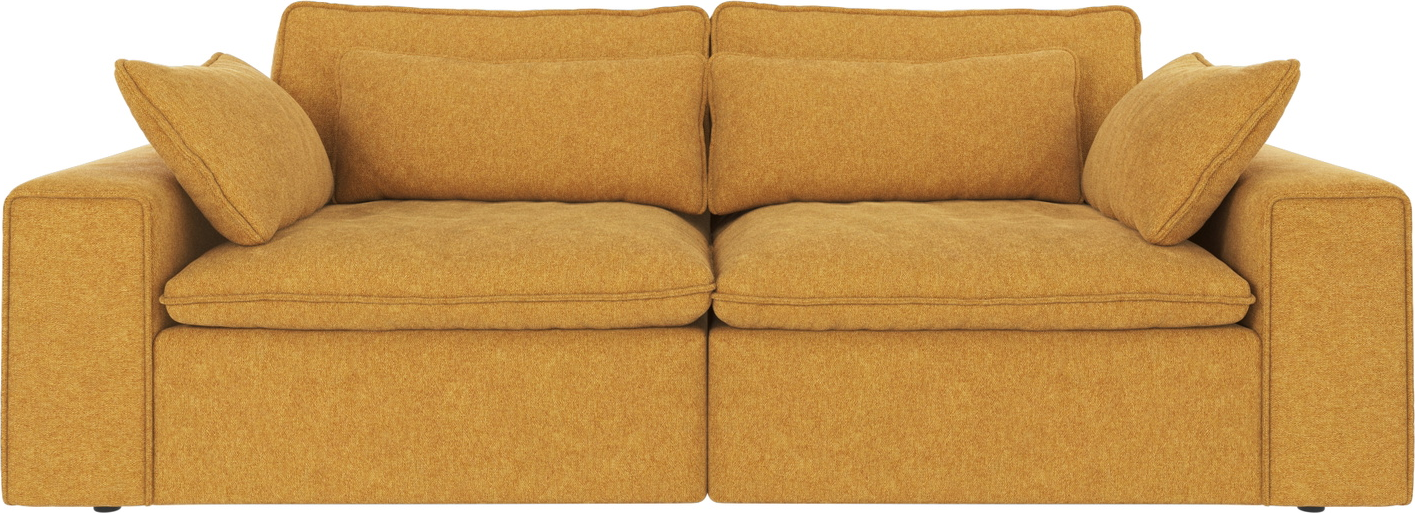 -personers Sofa Rowico Rawlins Gul Stof Brenda 68 Skandinavisk Design H85ã B226ã D116