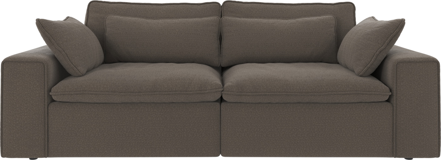 -personers Sofa Rowico Rawlins   Mellemgrå Rita 108 Stof 226x116x85