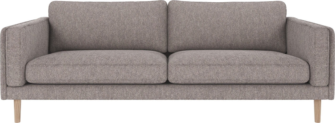-personers Sofa Rowico Braden Alice 149 Grå Hvidvasket Egetræ H78xb216xd87