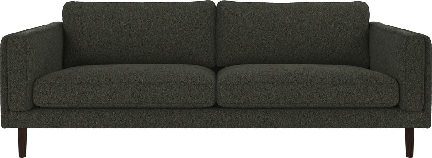 -personers Sofa Rowico Braden   Alice 162 Grøn Brun   Fsc-mix Egetræ  Nozag-fjedre  B216   D87