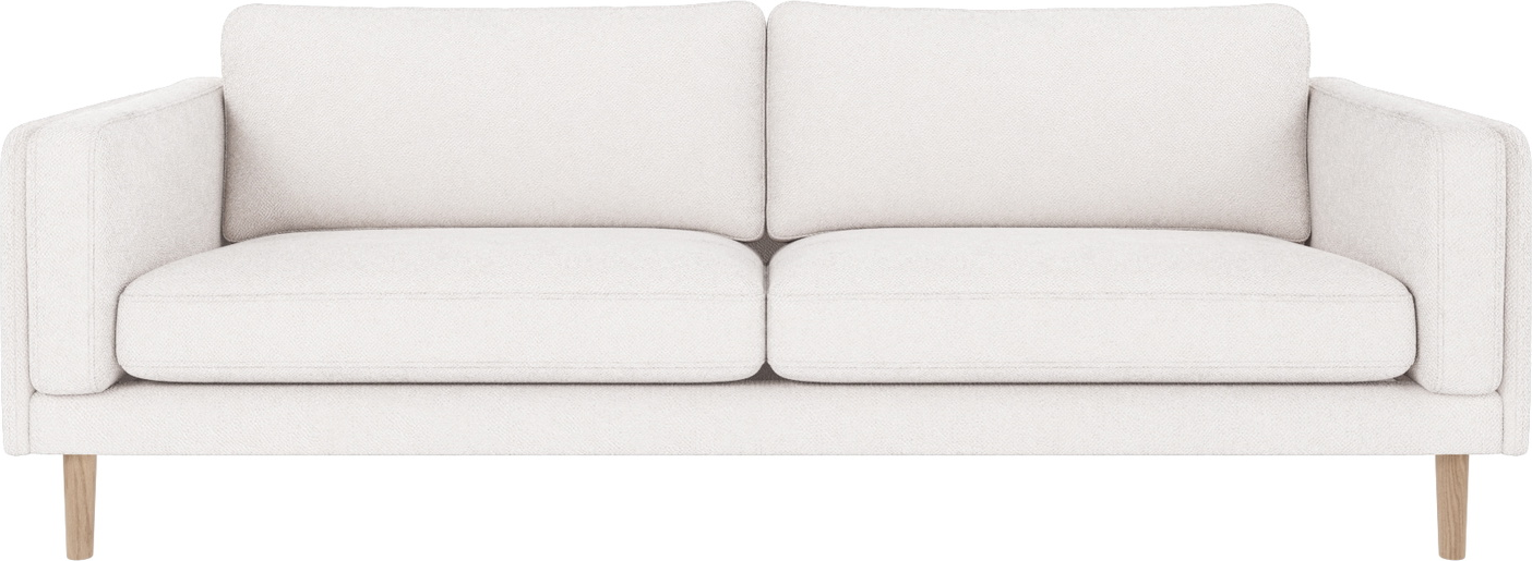 -personers Stue Sofa Rowico Braden Bobby Hvid Hvidkalkning Slidstærk Polyester  Fsc-mix Træ Stel