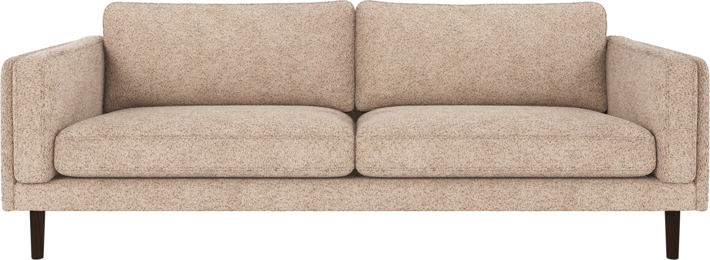 -personers Sofa Rowico Braden Polstret   Anna Polyester Lys Beige Brun 216   Fscâ -mix Træben