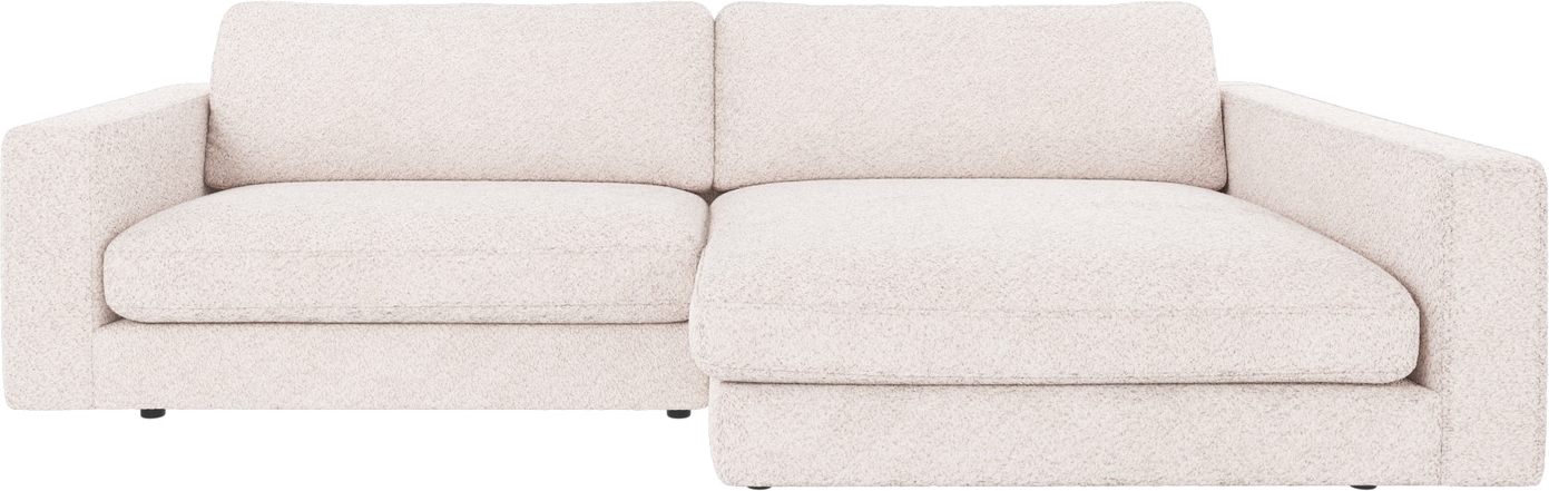 Chaiselongsofa Rowico Duncan Højrevendt Skandinavisk Design Hvid Anna   Polyester Modulbar 150   Dyb