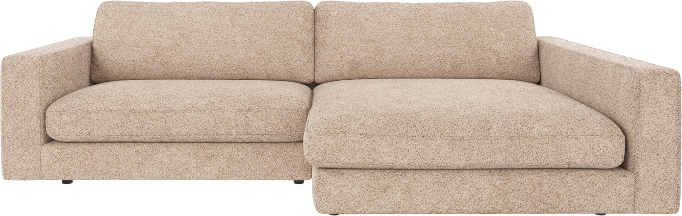 Chaiselongsofa Rowico Duncan Højrevendt   Anna Lys Beige Stof 100  Polyester B258ã D150