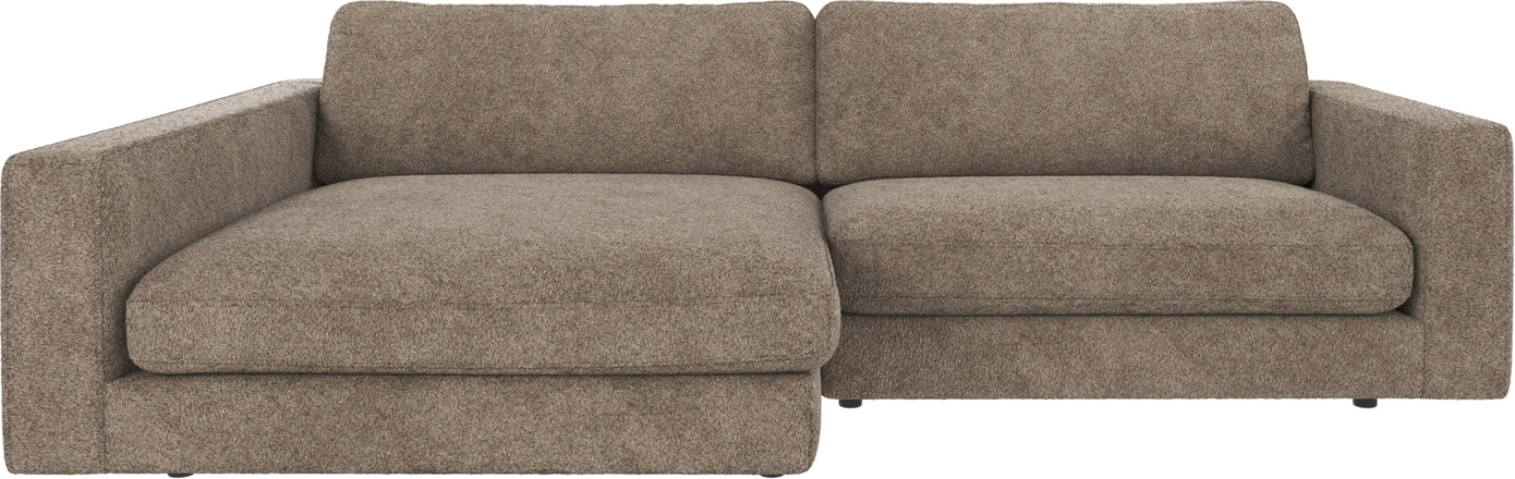 Chaiselongsofa Venstrevendt Rowico Duncan   Mørk Beige Anna   Polyester 258ã 150