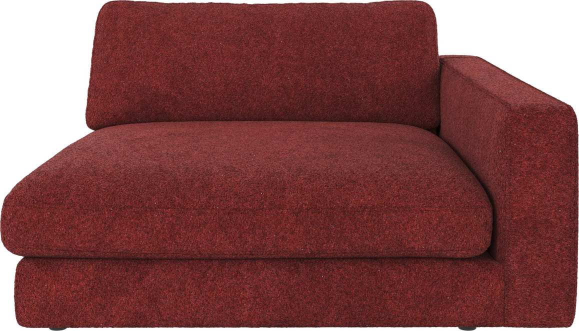 Modul Til Byg-selv Sofa Rowico Duncan   Højre Armlæn   Rød Anna   Polyester