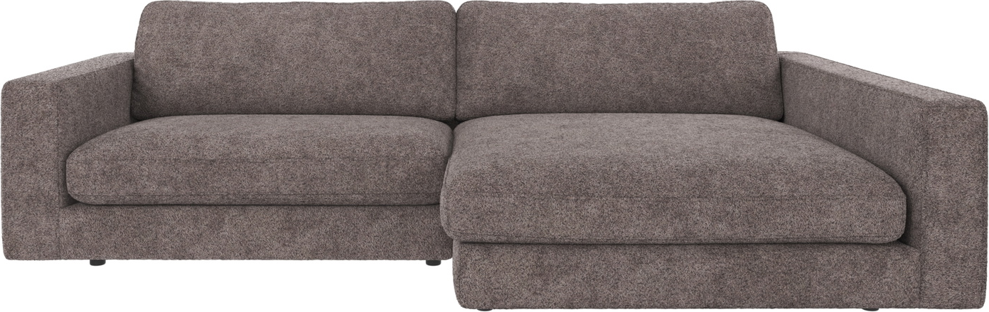 Chaiselongsofa Højrevendt Rowico Duncan   Mørkegrå Anna 18-stof H78xb258xd150