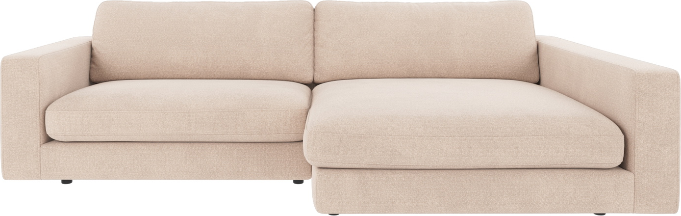 Chaiselongsofa Rowico Duncan Rita-stof Lysebeige   H78   B258   D150