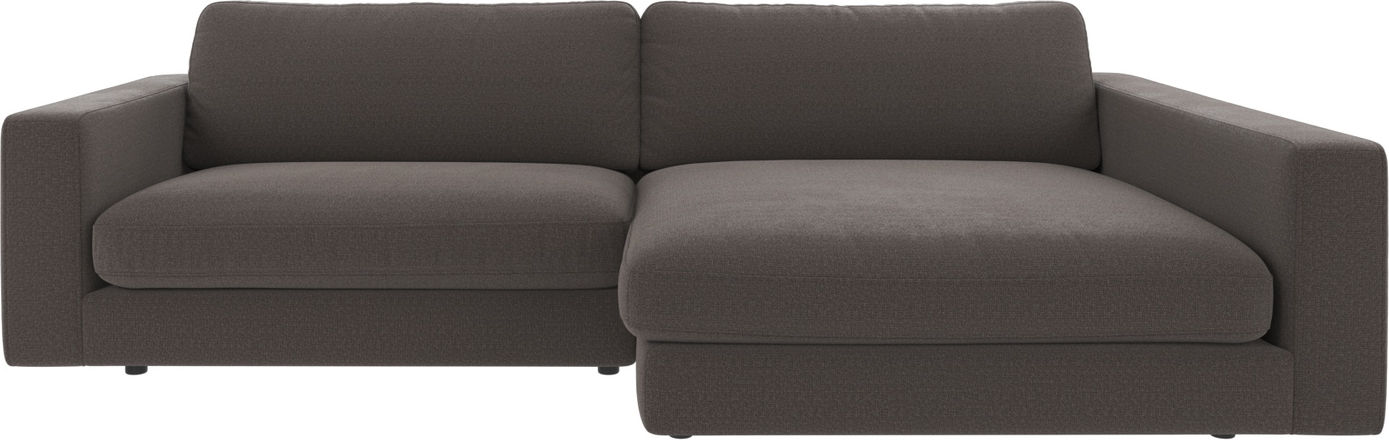 Chaiselongsofa Rowico Duncan Rita Mørkegrå Højrevendt 258x150