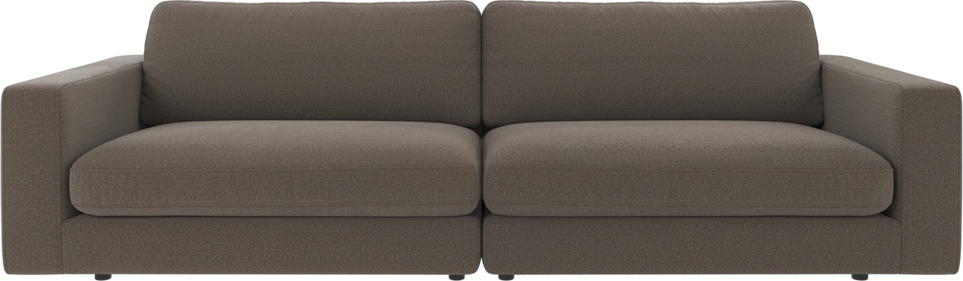 -personers Sofa Rowico Duncan   Mellemgrå Rita Polyester  Skandinavisk Design  Slidstærkt Stof  Zigzag-fjedre   Koldskum  Fsc-certificeret Ramme