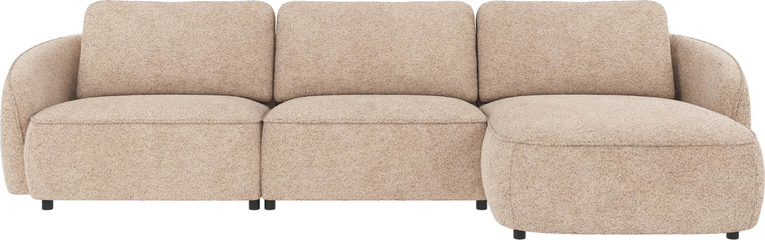 Chaiselongsofa Rowico Norris Anna Lysebeige Højrevendt 319x162   Polyester