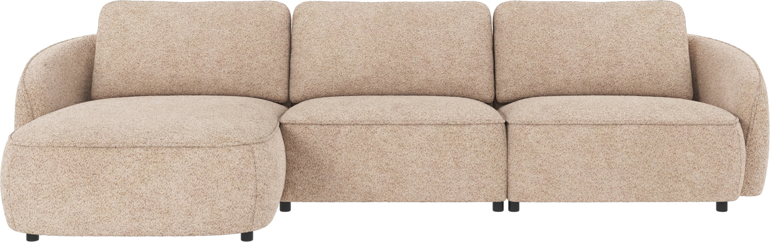Chaiselongsofa Venstrevendt Rowico Norris Anna Lysebeige Stof Fsc-mix H80xb319xd162
