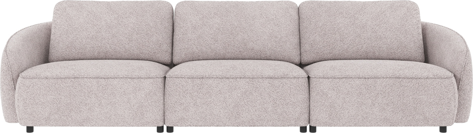 -personers Sofa Rowico Norris Lysegrå Anna Polyester 319x102   Med Koldskum   Fsc-mix Ramme
