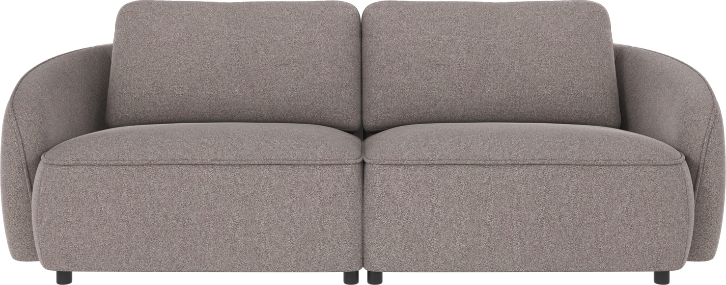 Rowico Norris  -personers Sofa Gråbeige Stof Brenda   Polstret Lounge-sofa H80ã B226ã D102