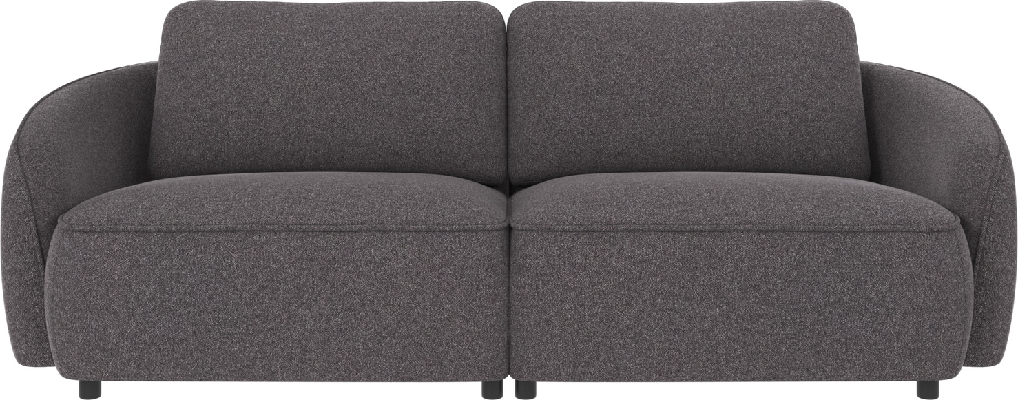 Rowico Norris  -personers Sofa Mørkegråt Brenda Polyester Fsc-ramme