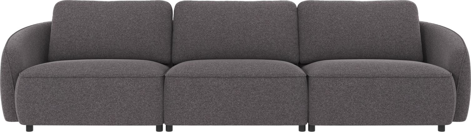 -personers Sofa Rowico Norris   Mørkegrå Brenda 18 Polyester   Tidløst Design Med  -koldskum   Zigzag-fjedre
