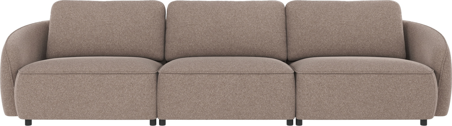 -personers Sofa Rowico Norris Brenda Beige Polyester 319   102   80   Familiesofa