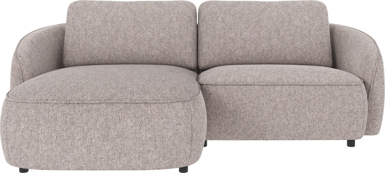 Chaiselongsofa Rowico Norris Max Venstrevendt Grå Stof 80x226x162