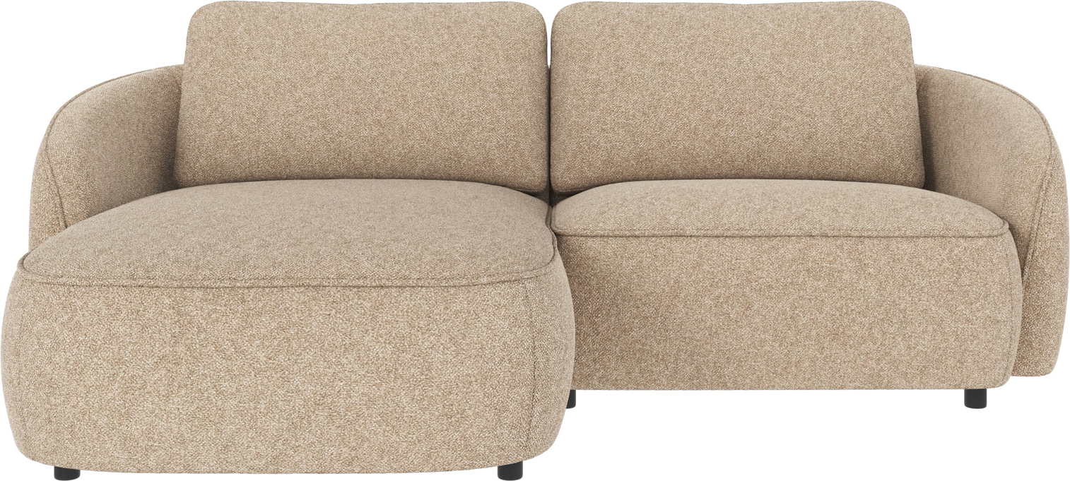 Chaiselongsofa Rowico Norris Venstrevendt   Beige Bobby Polyester H80x226x162