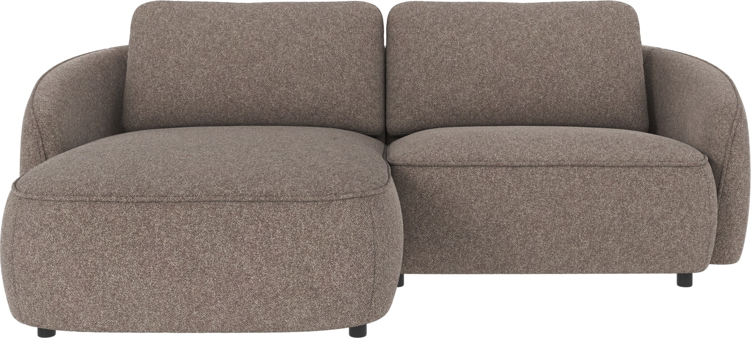 Chaiselongsofa Rowico Norris Venstrevendt Bobby   Mørk Beige Polyester