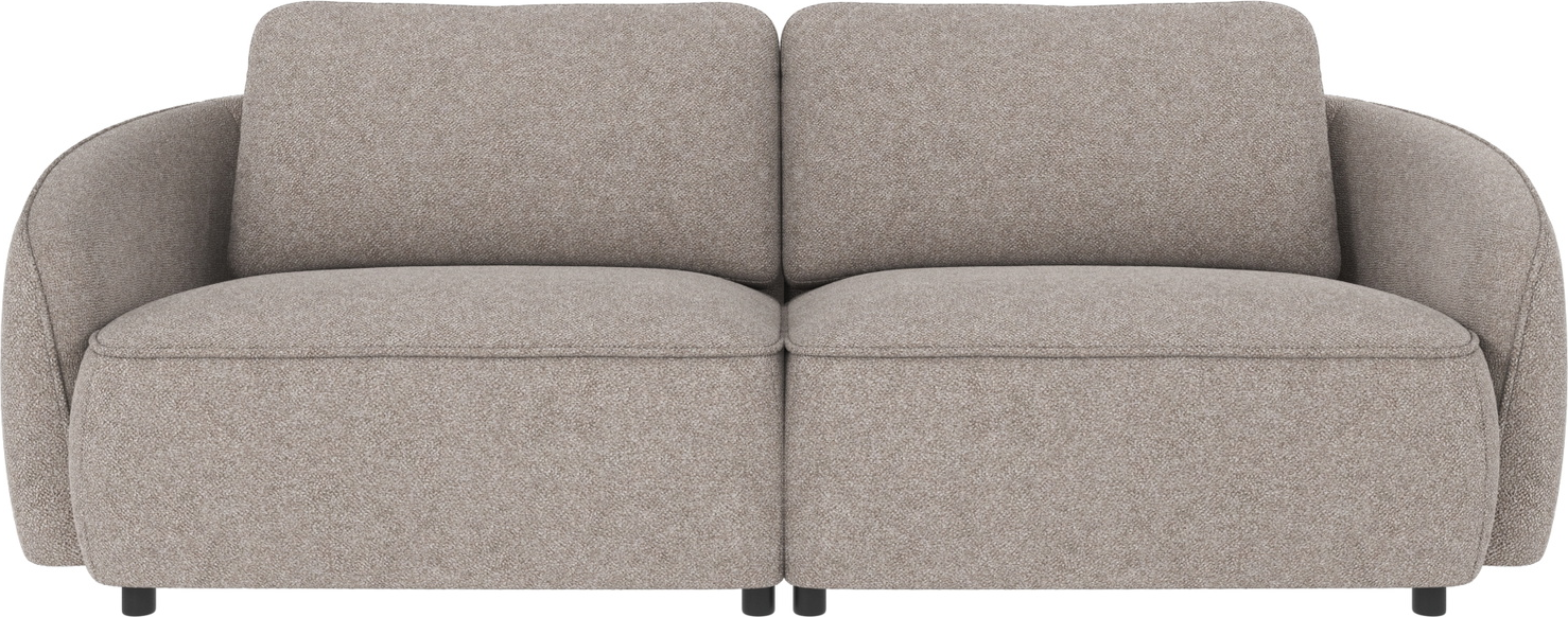 -personers Sofa Rowico Norris   Gråt Bobby-stof 100  Polyester 226x102