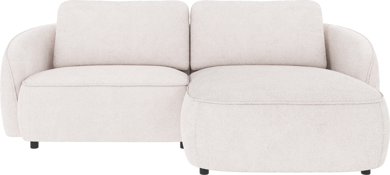 Chaiselongsofa Højrevendt Rowico Norris Hvid Greg Polyester 226   Skandinavisk Design