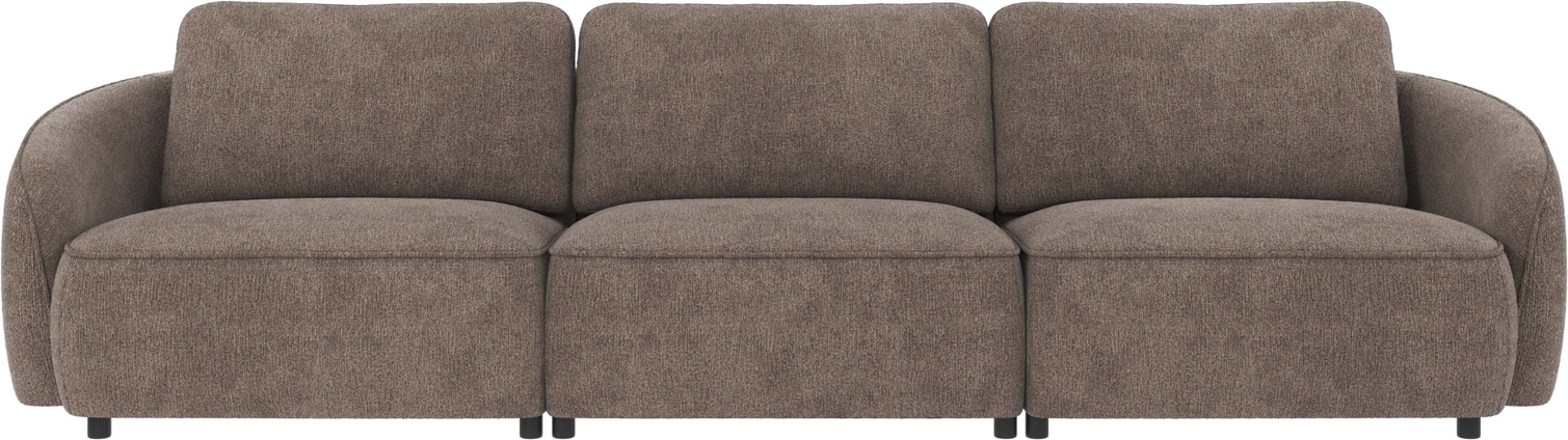-personers Sofa Rowico Norris   Mørk Beige Polyester Fsc-mix Ramme 319
