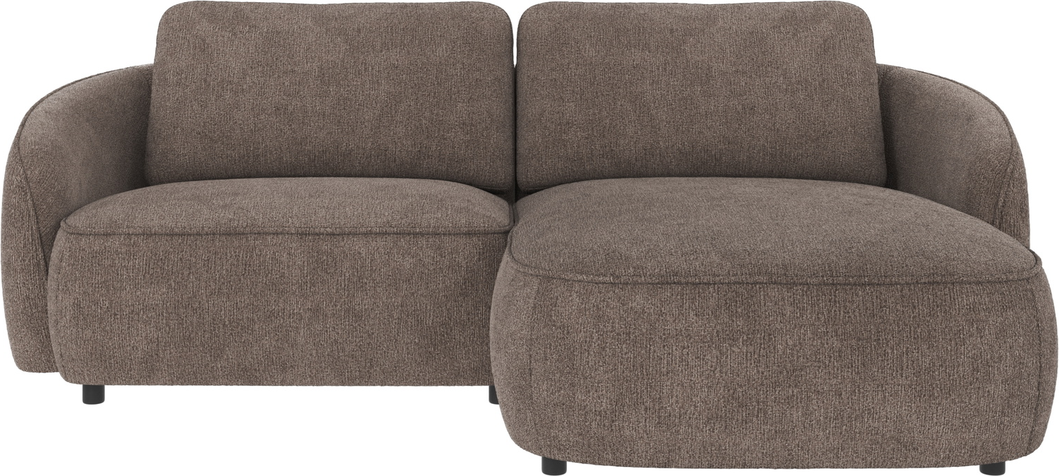 Chaiselongsofa Rowico Norris Højrevendt   Mørk Beige Greg   Polyester Skandinavisk Design