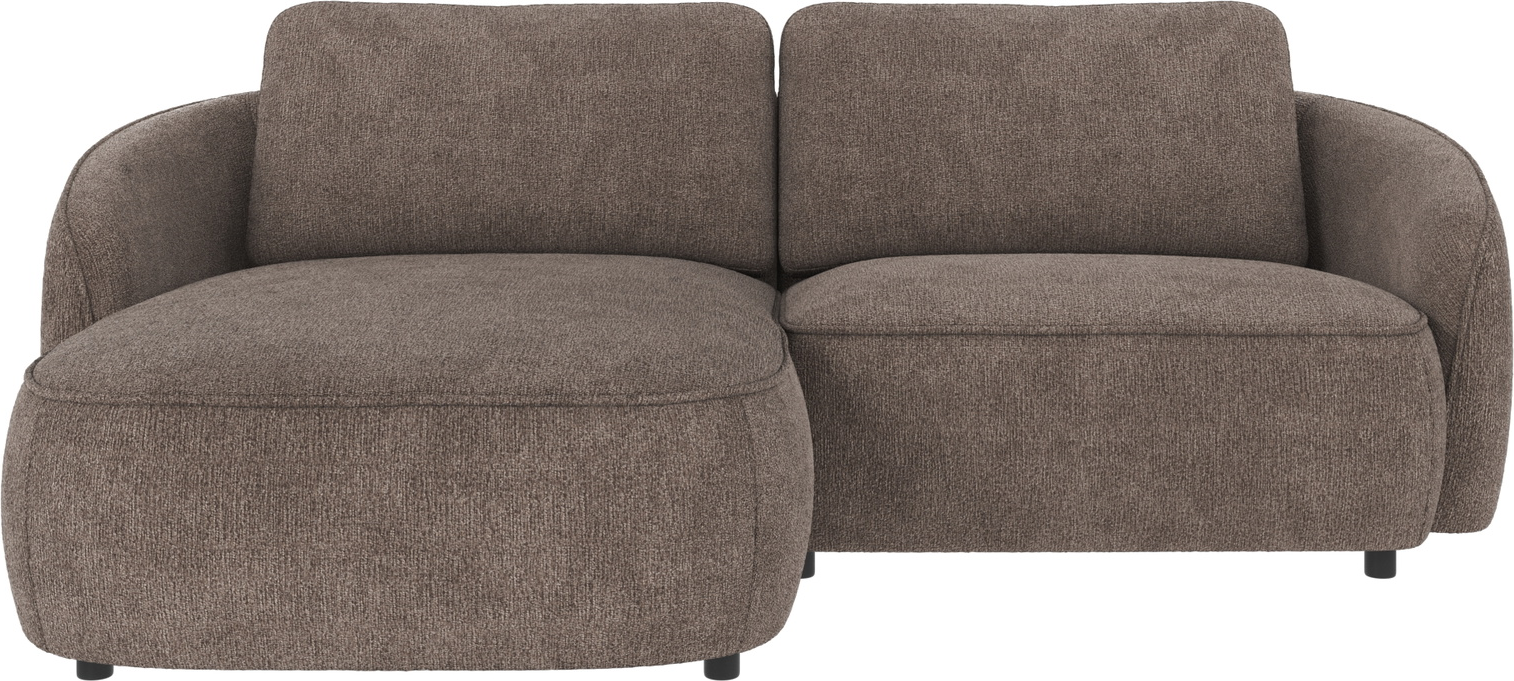 Chaiselongsofa Rowico Norris Venstrevendt Greg   Mørk Beige 226ã 162
