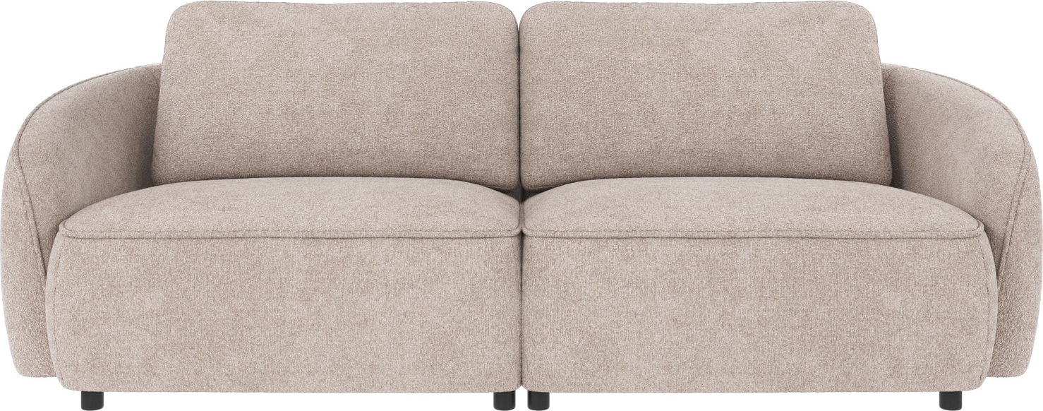 -personers Sofa Rowico Norris   Lysegrå Greg 17 Med Slidstærk 100  Polyester  Nozag-fjedre   -koldskum   Fsc-mix-træramme