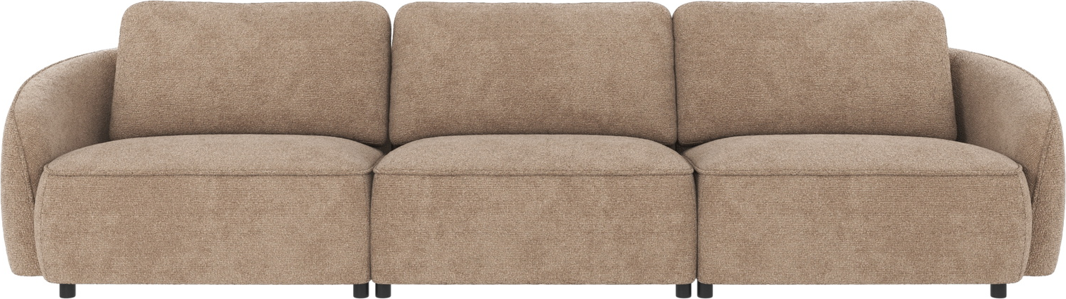 -personers Sofa Rowico Norris   Gråbeige Robin 109 Polyester   Nordisk Design Med Nozag-zigzagfjedre   Fscâ -mix Certificeret Stel