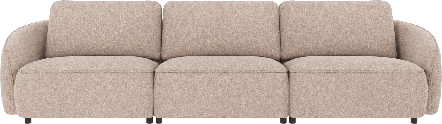 -personers Sofa Norris Rowico Lysebeige Alice Stof Fsc-ramme B319   D102   H80