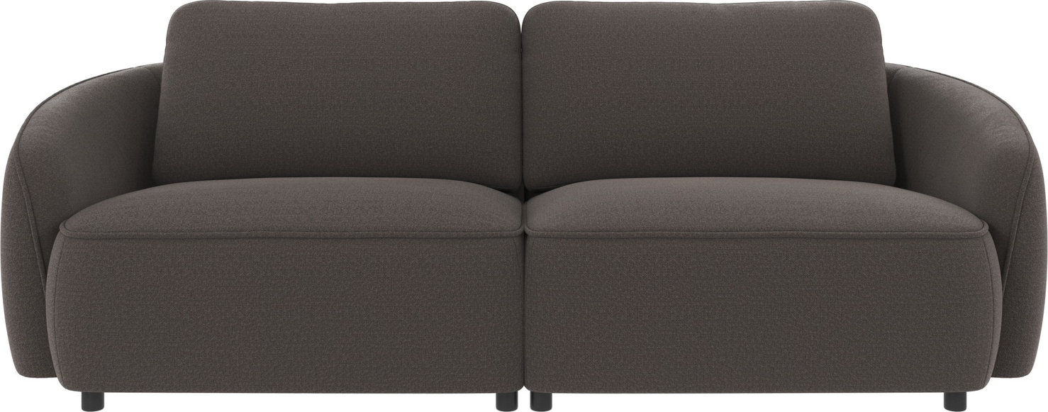 -personers Sofa Rowico Norris   Mørkegrå Rita Polyester  Fsc-mix Træramme  Nozag-fjedre   Koldskum  226ã 102ã 80