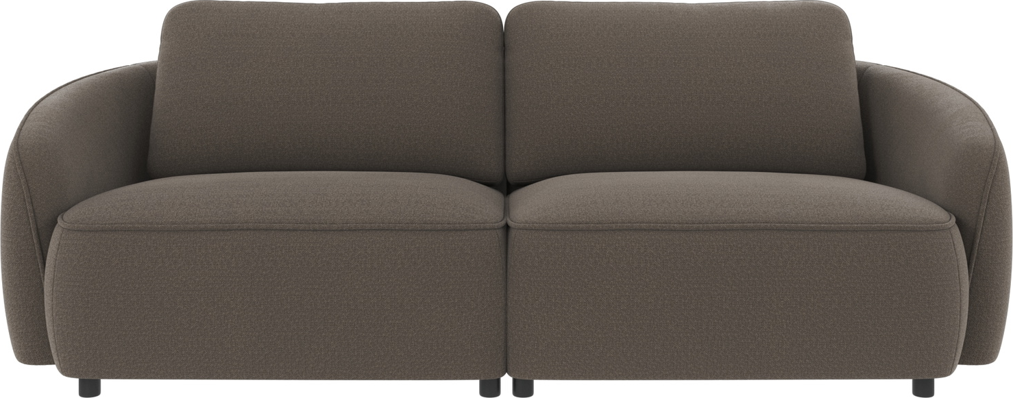 -personers Sofa Rowico Norris Rita Mellemgrå Stof 226x102   Lounge-sofa
