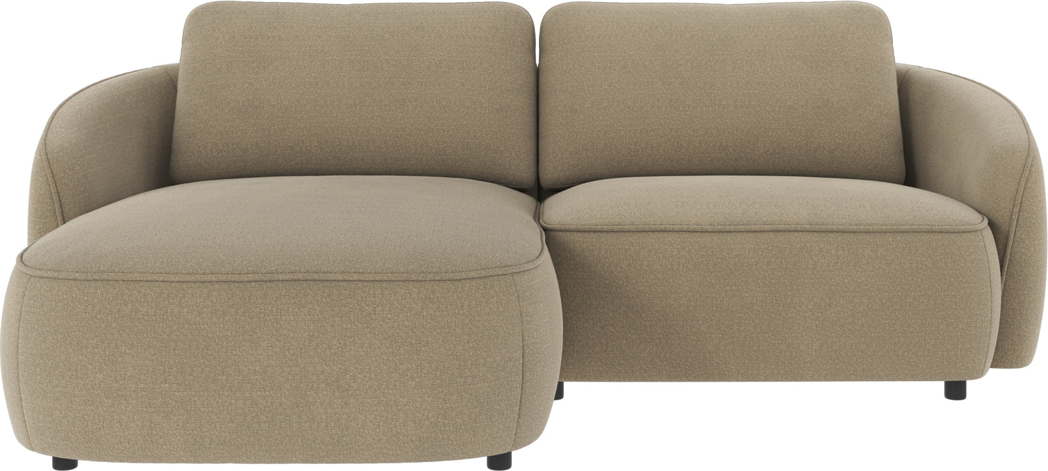 Chaiselongsofa Venstrevendt Rowico Norris Med Rita-stof   Mørk Beige H80ã B226ã D162