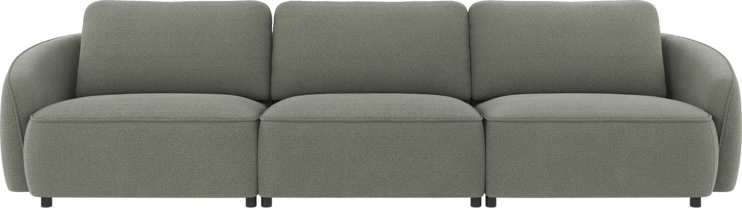 -personers Sofa Rowico Norris   Grønt Rita 158 Polyester   Tidløst Dansk Design Med Zigzag-fjedre