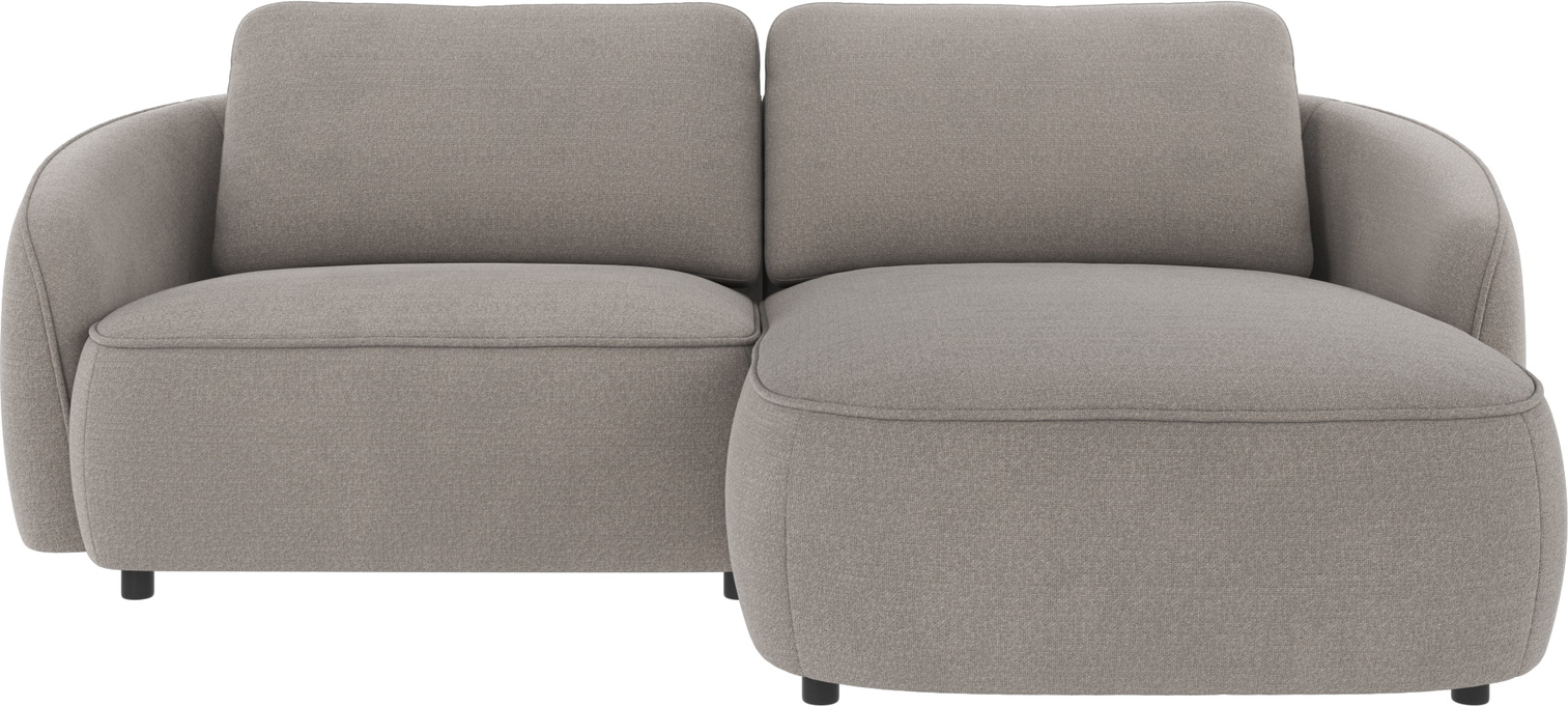 Chaiselongsofa Rowico Norris Rita Lysegrå Højrevendt 226x162