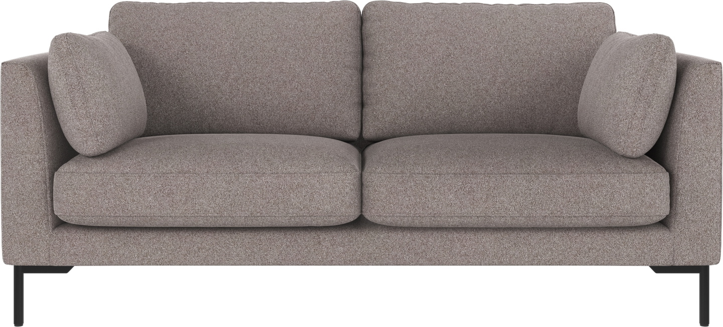 -personers Stofsofa Rowico Corwin Brenda   Grå-beige 190x98x83