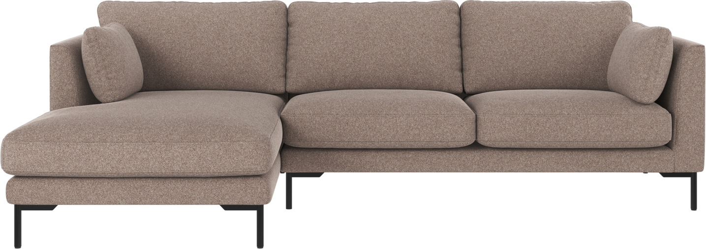 Chaiselongsofa Rowico Corwin Venstrevendt Beige Polyester 270x160