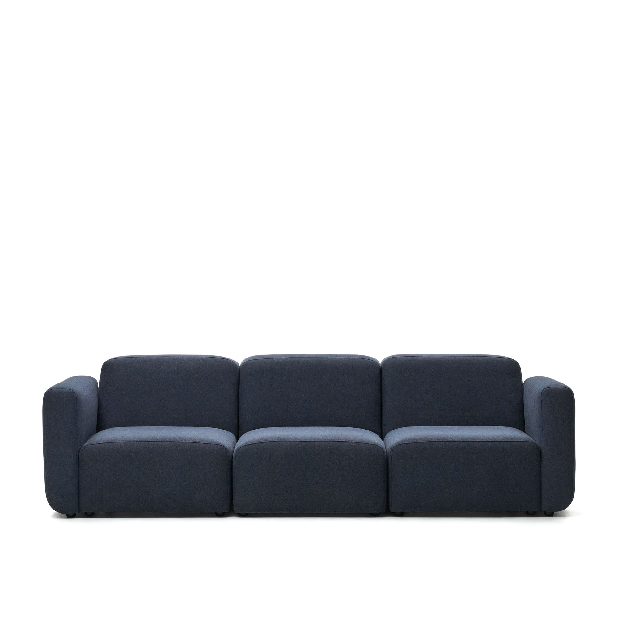 Kave Home Neom   Pers  Modulsofa Blå Stof  263cm