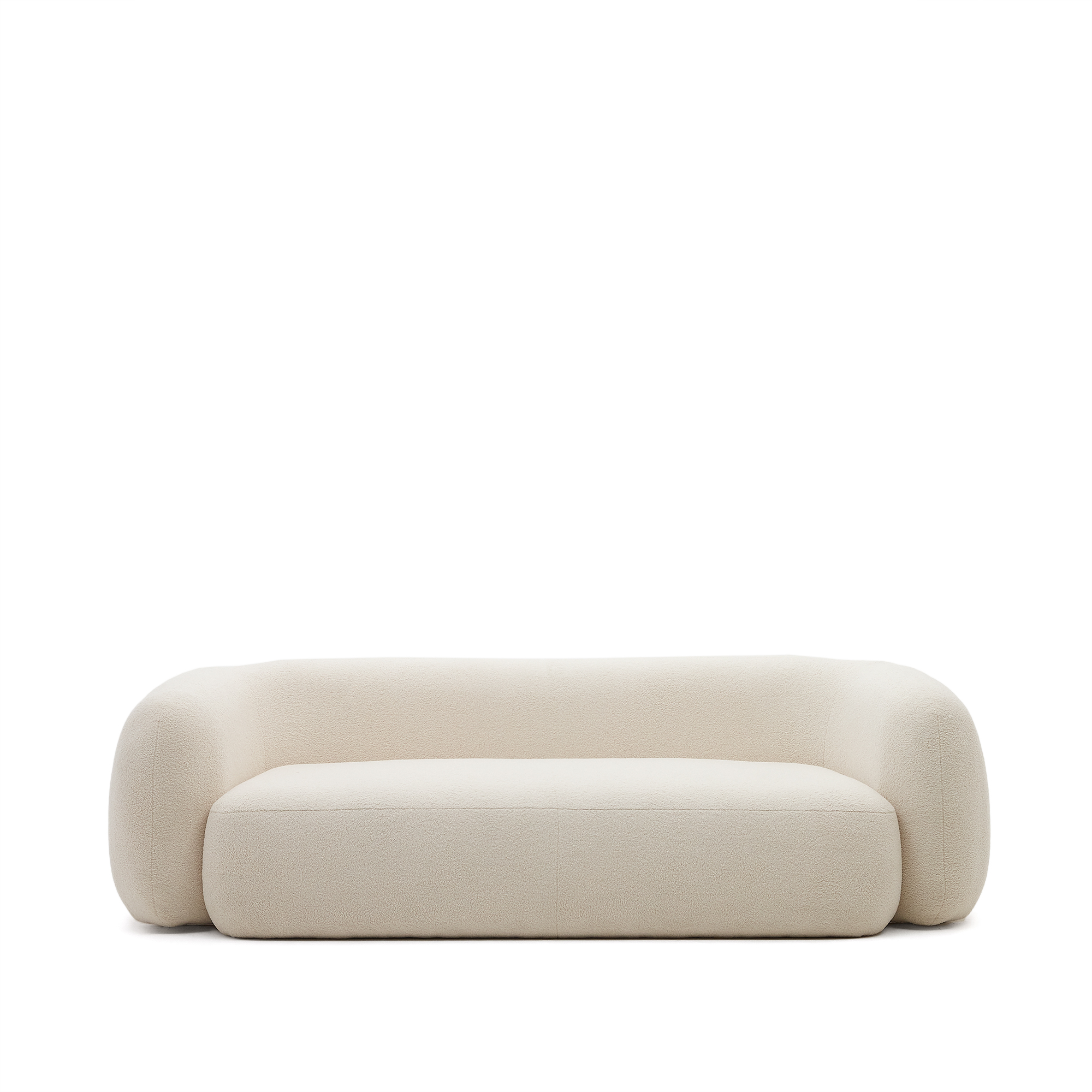 Kave Home Martina   Pers  Sofa Offwhite Bouclé  246cm