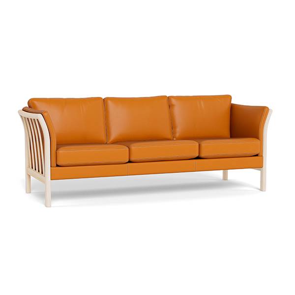 Skalma Asmara 3-Personers Lædersofa – Stilfuld Elegance