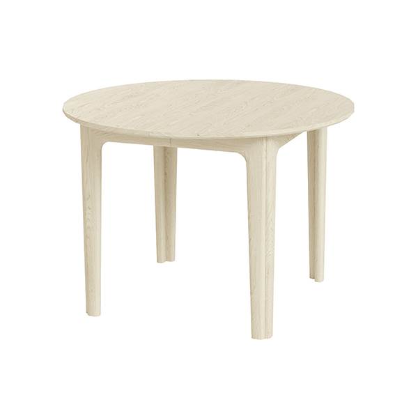 Skovby SM111 Rundt Spisebord – Elegant Hvidolieret Design