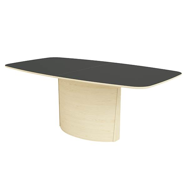 Skovby SM117 Spisebord – Hvidolieret Eg & Sort Nano Tilbud