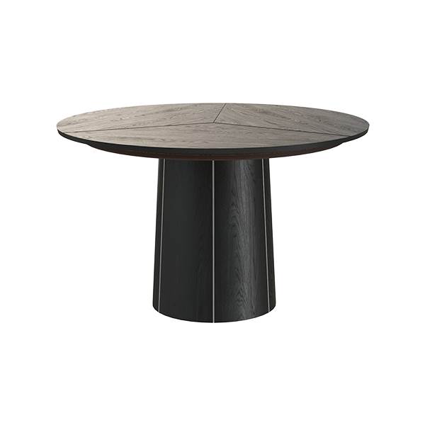 Skovby SM33 Rundt Spisebord – Sortbejdset Elegance Tilbud