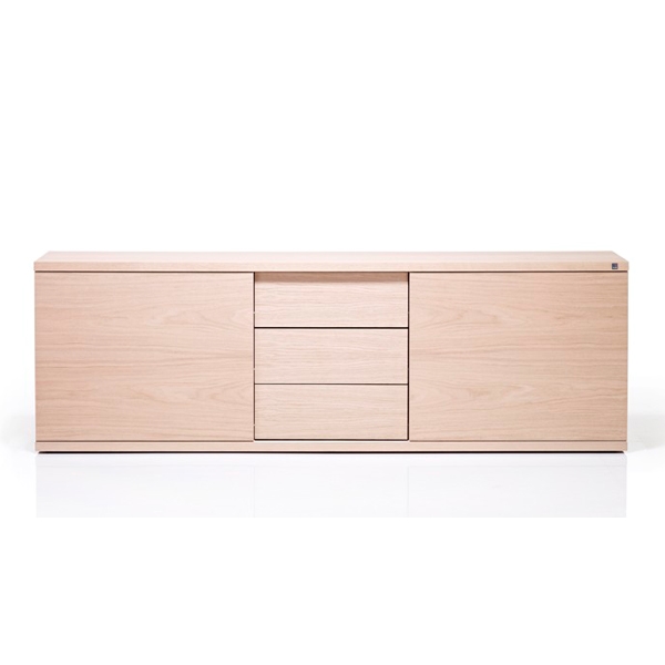 Elegant Skovby SM773 TV-bord i hvidolieret eg – Stilfuldt design